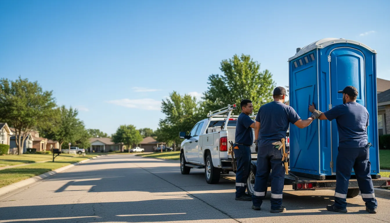 Portable Toilet Rental in Prairie Lea, TX near me